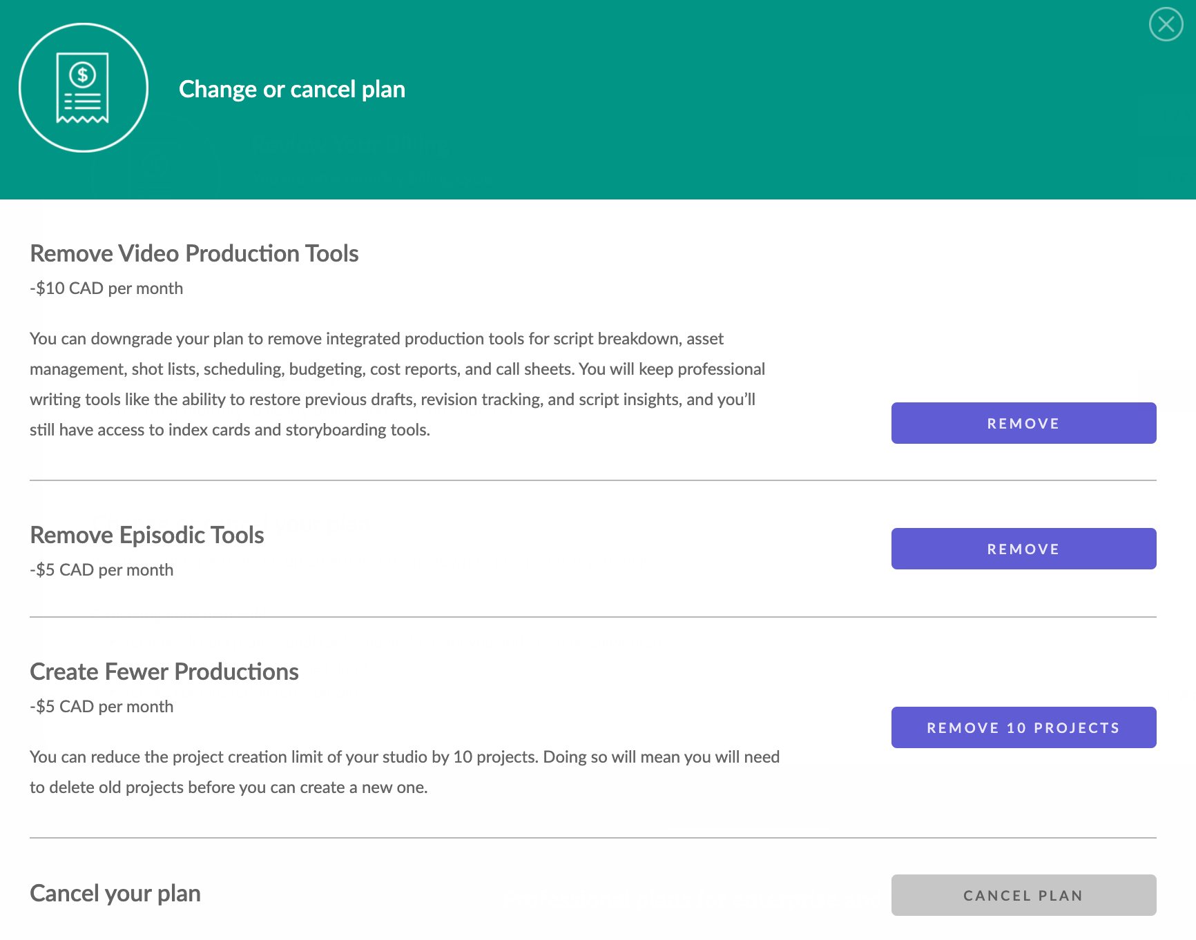 how to remove cad manager tools